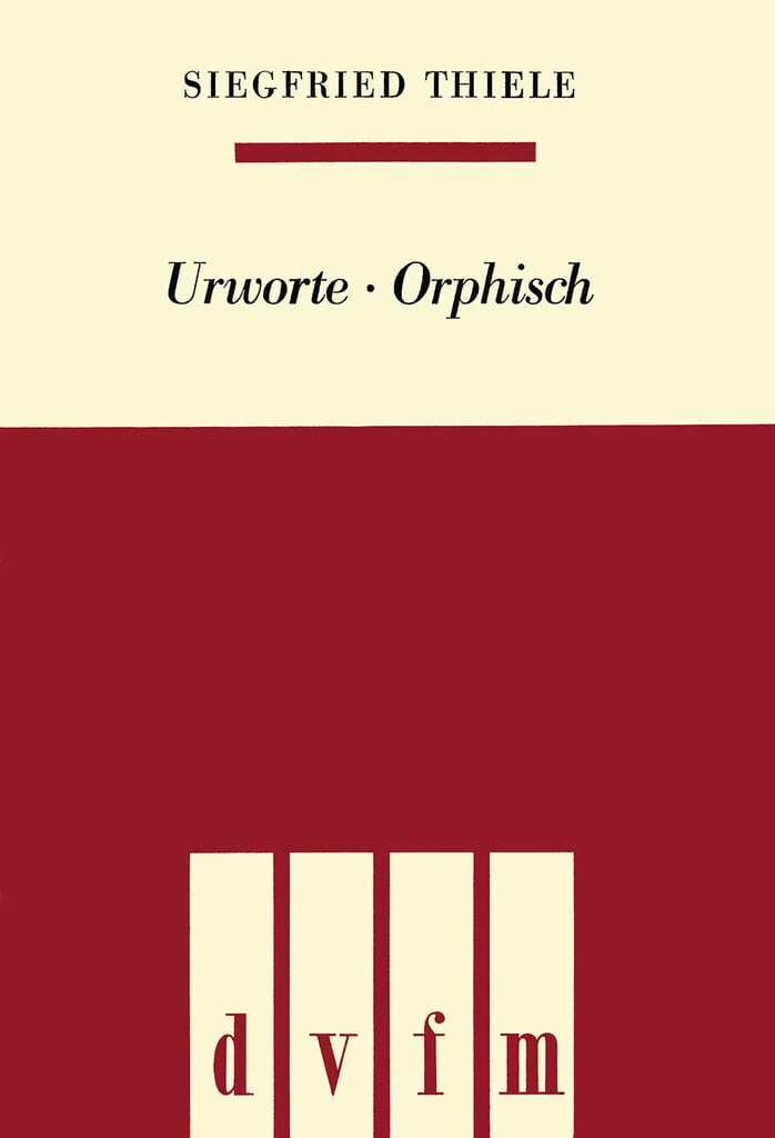 Urworte orphisch